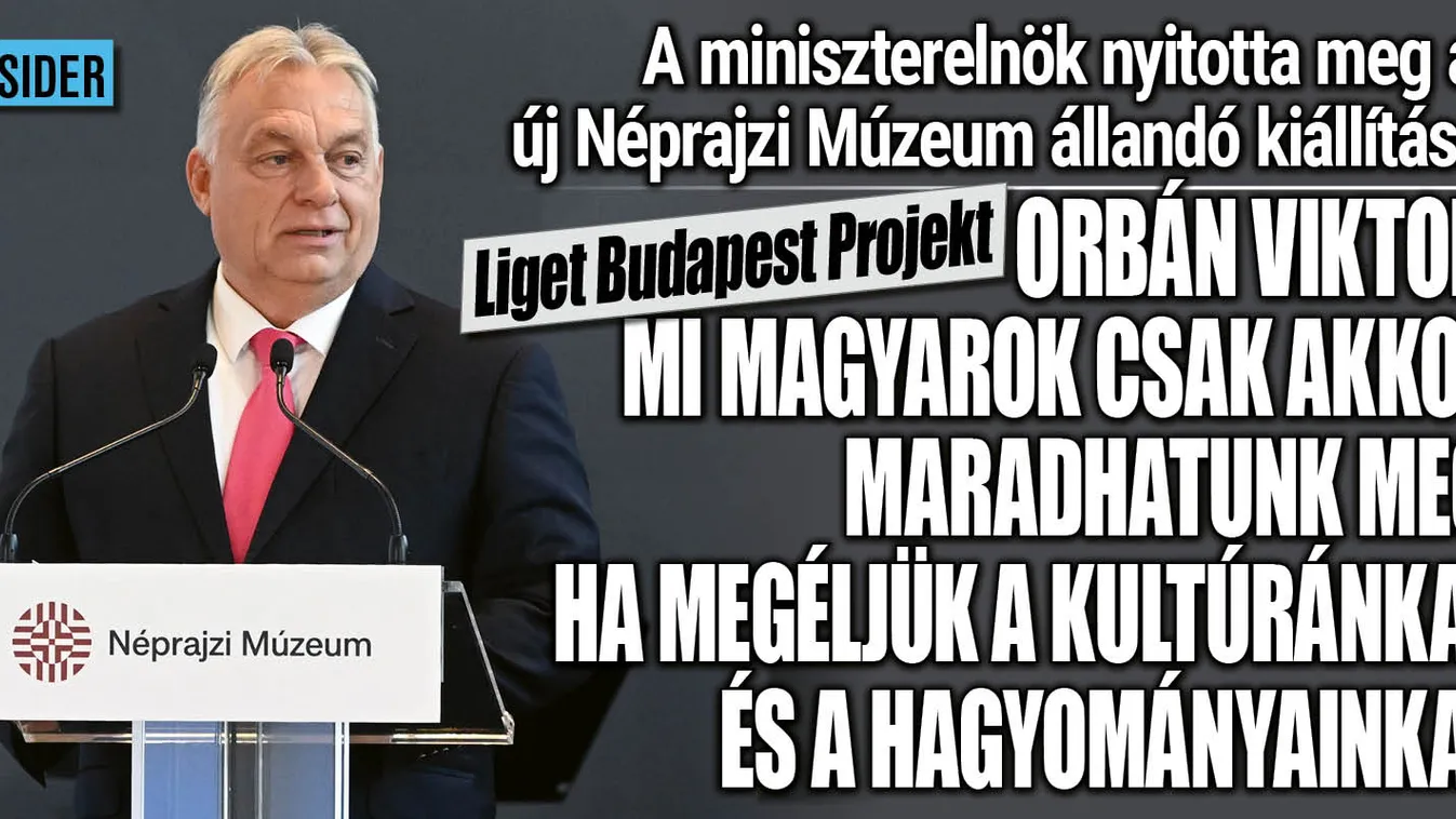 Világszínvonalú kiállítást nyitott meg Orbán Viktor