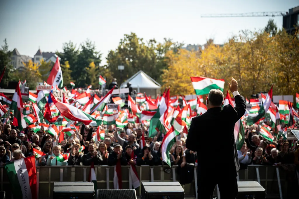  2024 október 23. Millenáris, Orbán Viktor beszéd