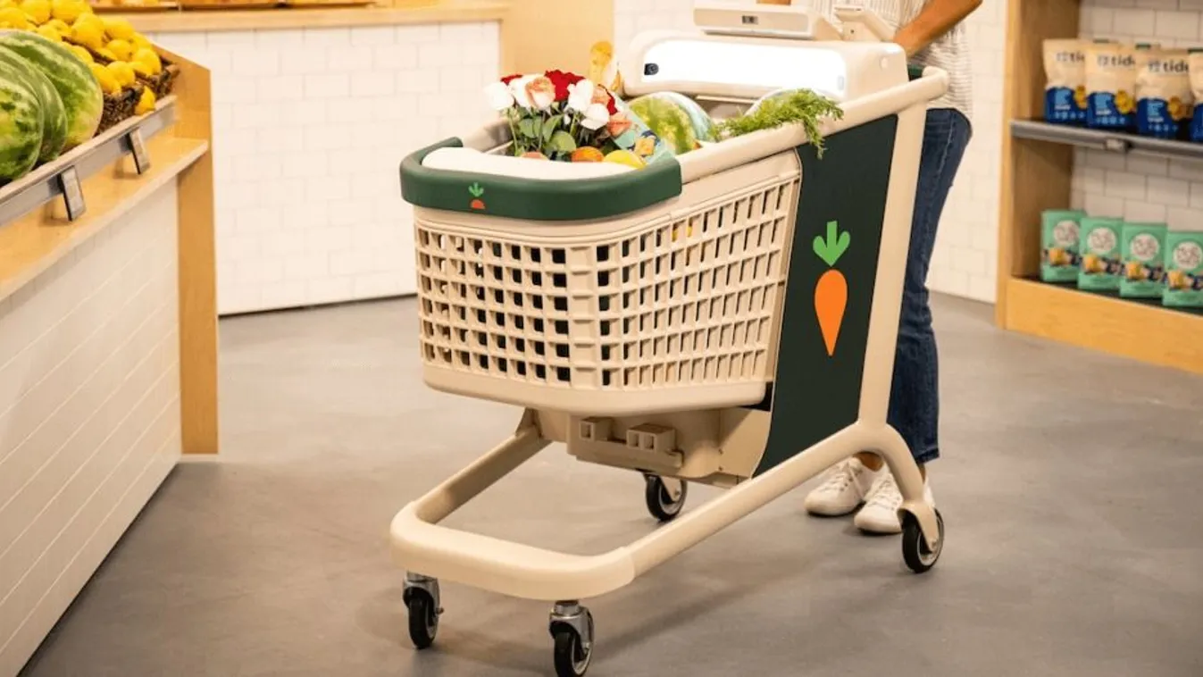 Hamarosan érkezik az okos bevásárlókocsi