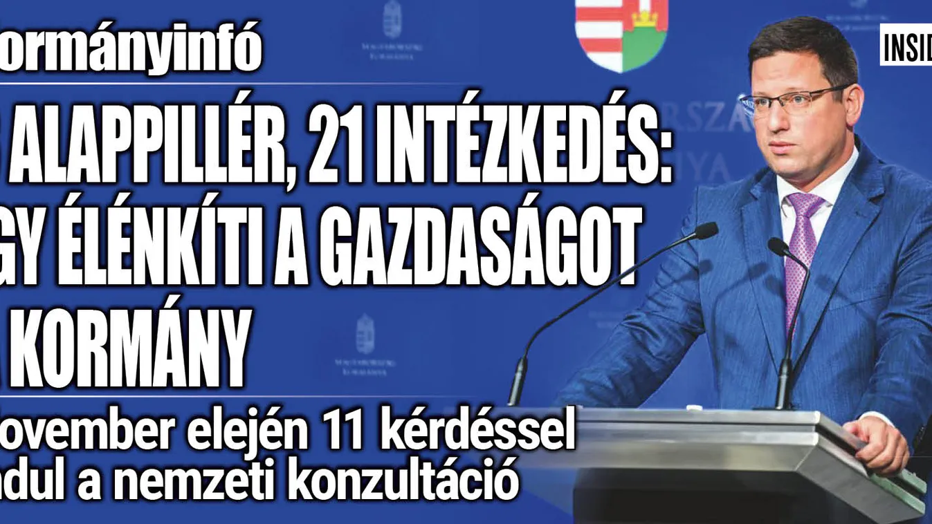 Kormányinfó: Itt vannak a kormány legújabb döntései
