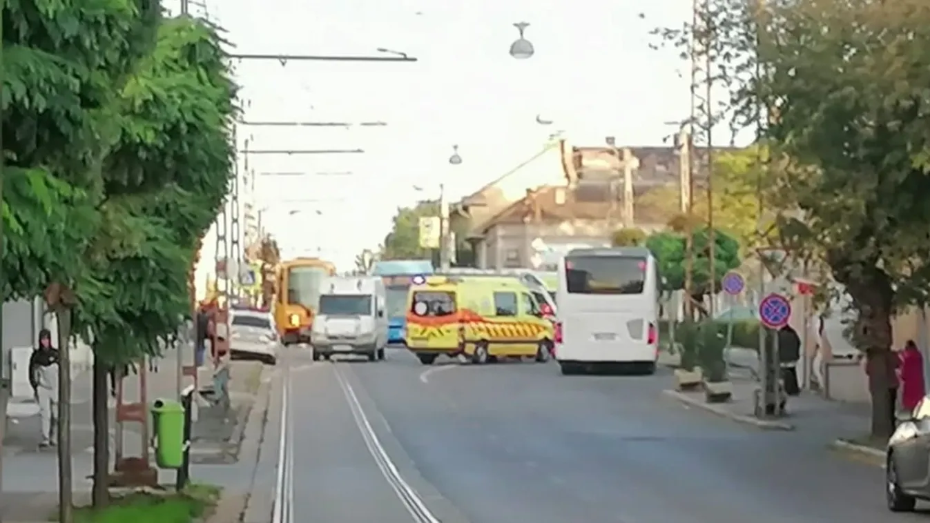 A zebrán gázolták el anyát és kisfiát Pesterzsébeten