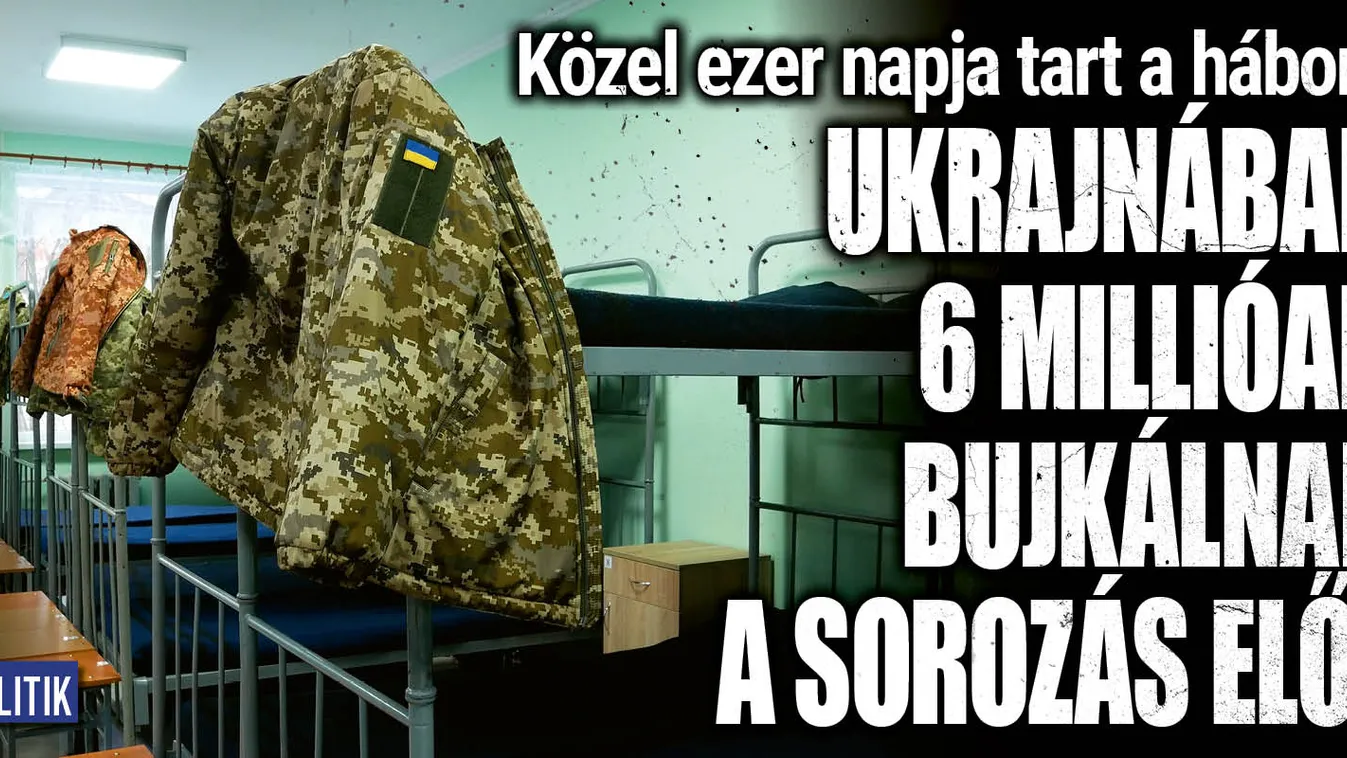 Ukrajnában több mint 6 millióan bujkálnak