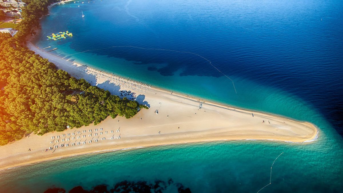 A Boris-ciklon eltüntette Horvátország legnépszerűbb strandját