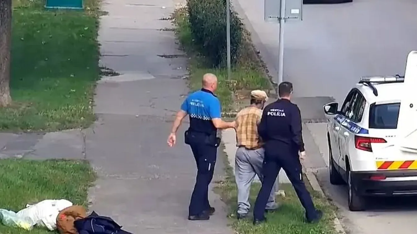 Gyerekek sem zavarták a hajléktalan, aki magához nyúlt