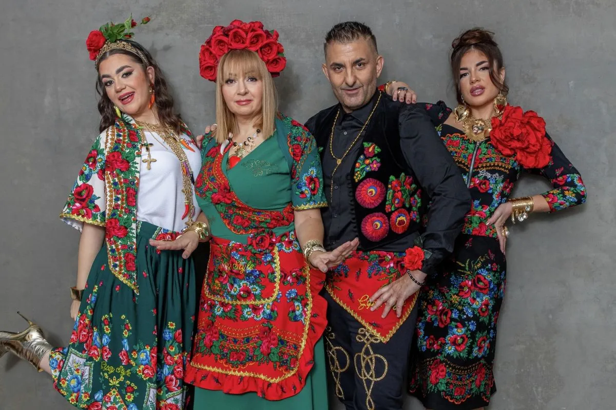 Gáspár Győző és a családja