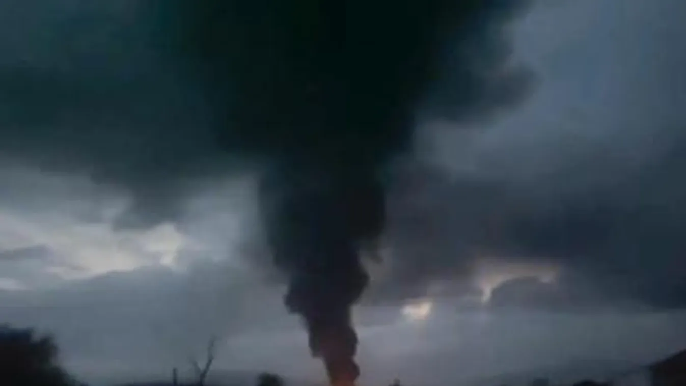 Az ukránok szétlőttek egy orosz fegyverarzenált