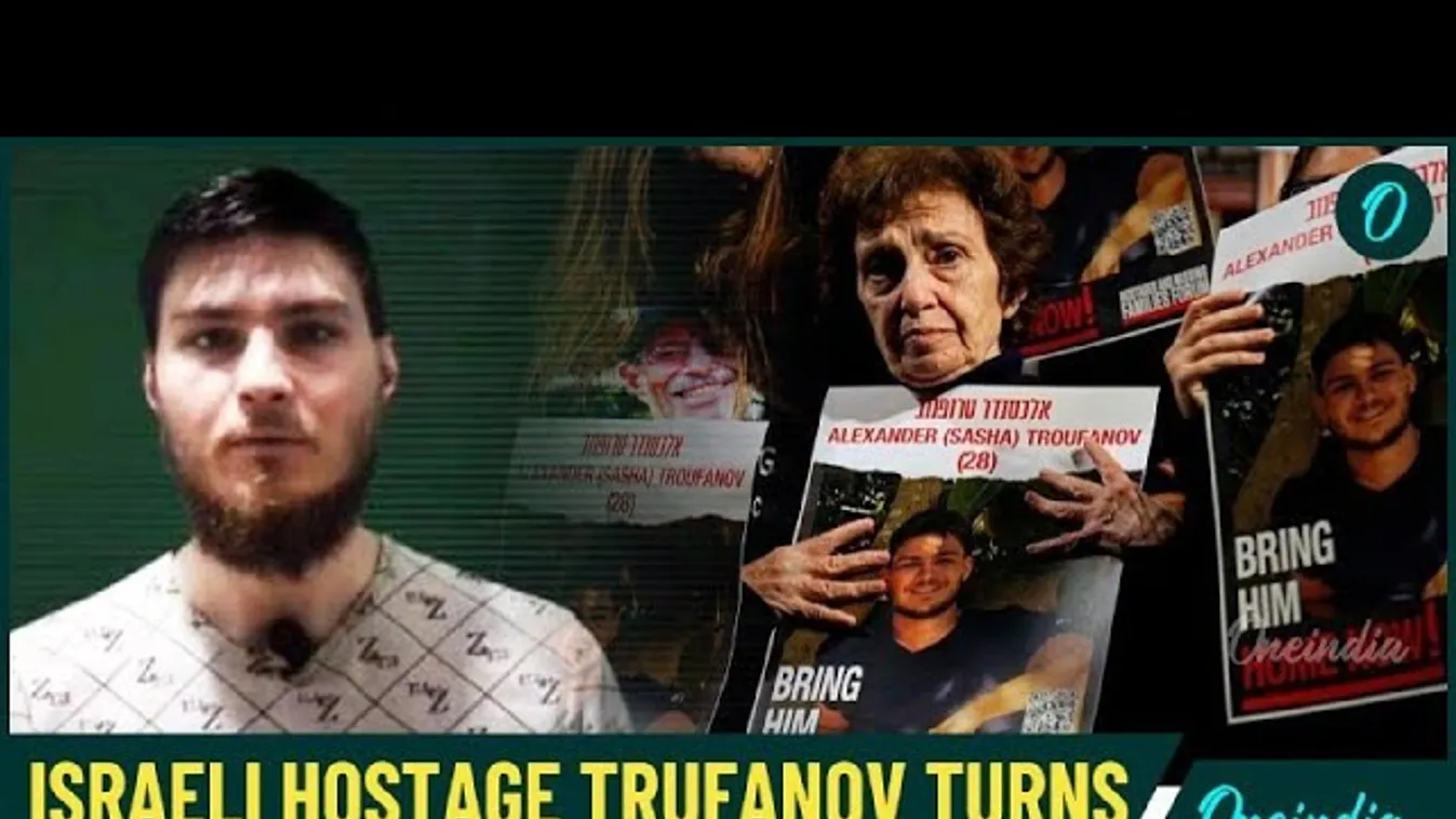 Videót tettek közzé az egyik izraeli túszról