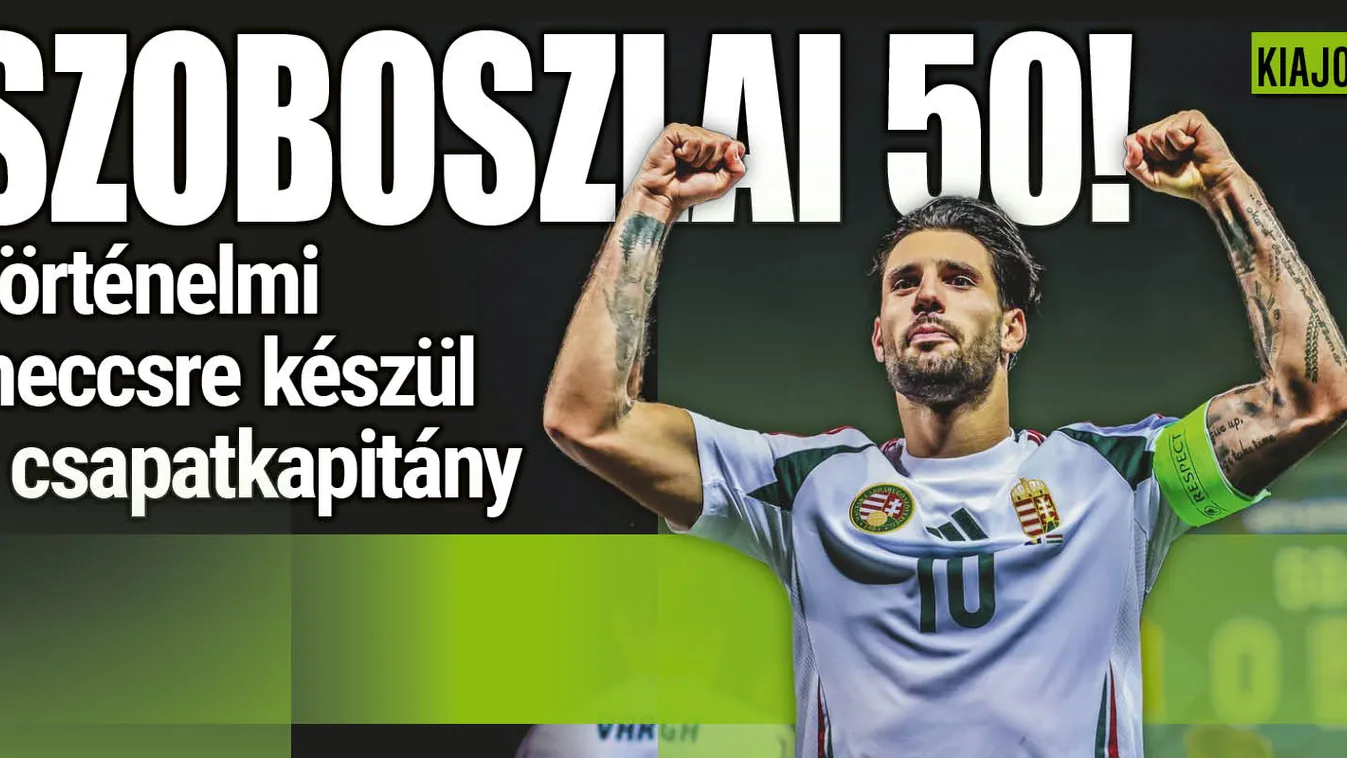 Szoboszlai 50. meccse jön: a 10-es 10 válogatott pillanata