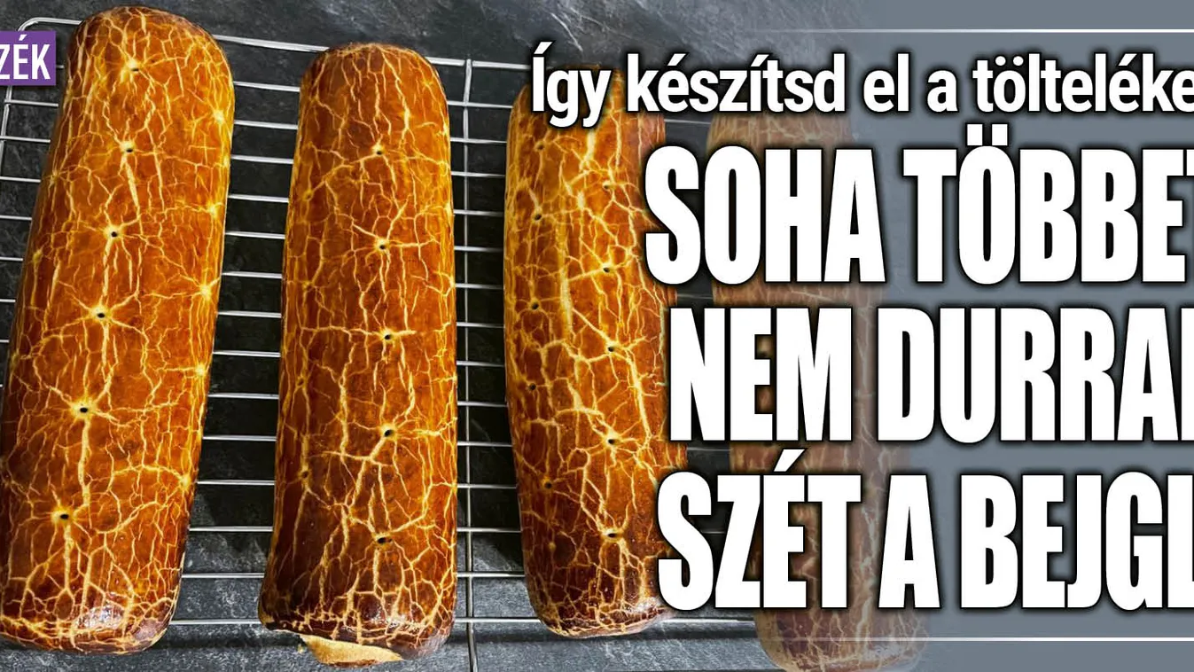 Készítsd így tölteléket, és többé nem durran ki a bejgli