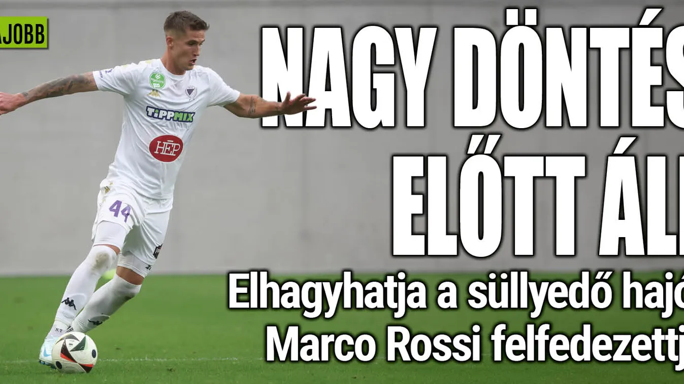 Máris leléphet a süllyedő hajóról Rossi nagy felfedezettje