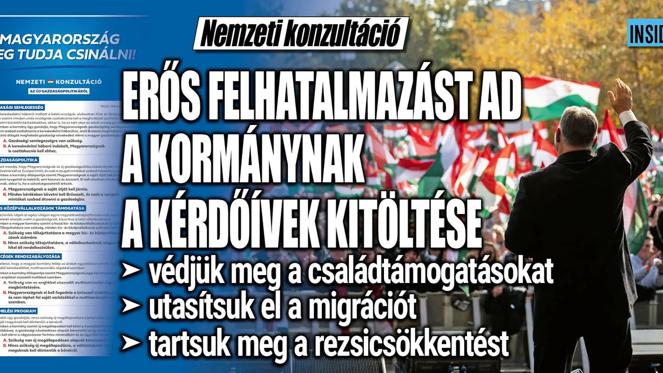 Orbán Viktor számít a magyar emberek támogatására