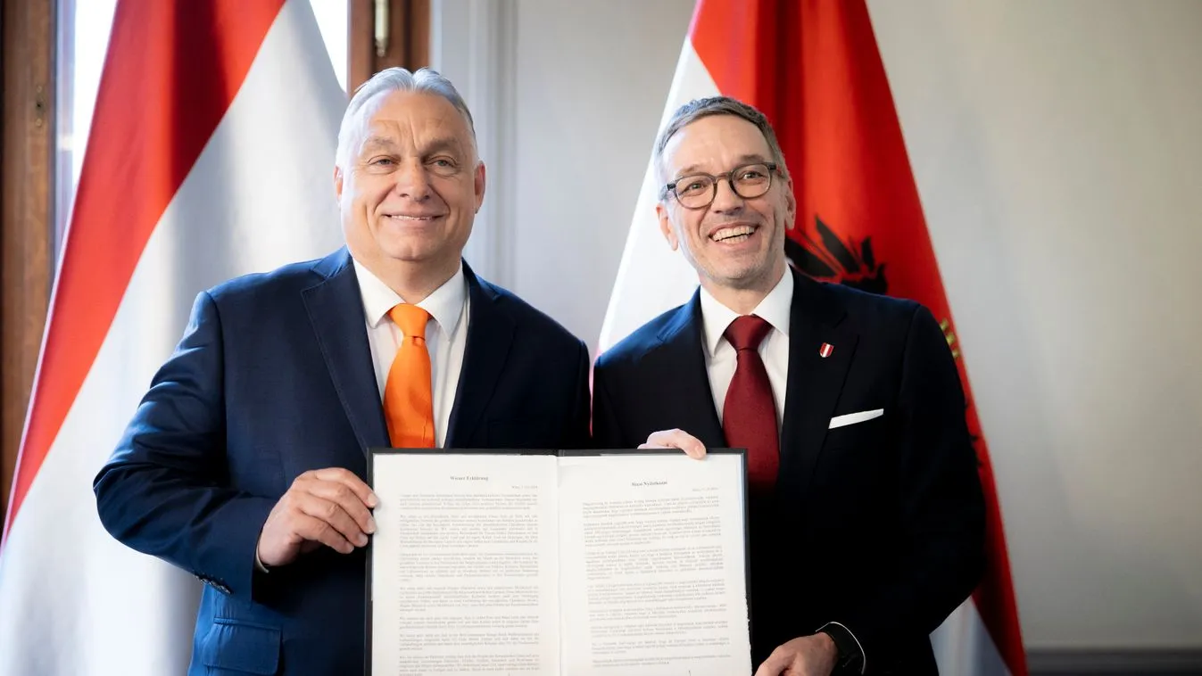 Az osztrák baloldal fejét vesztve támadja Orbán Viktort
