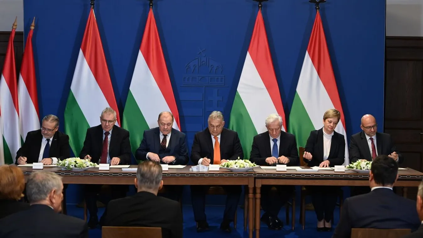Orbán Viktor: Történelmi megállapodás született