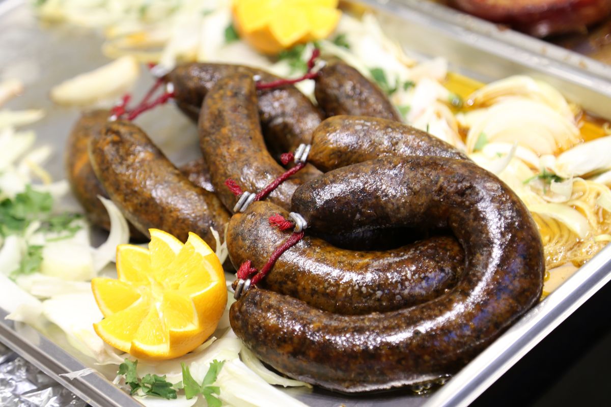 Closeup,Of,Traditional,Hungarian,Meat,Foodish,Name,Is,Hurka