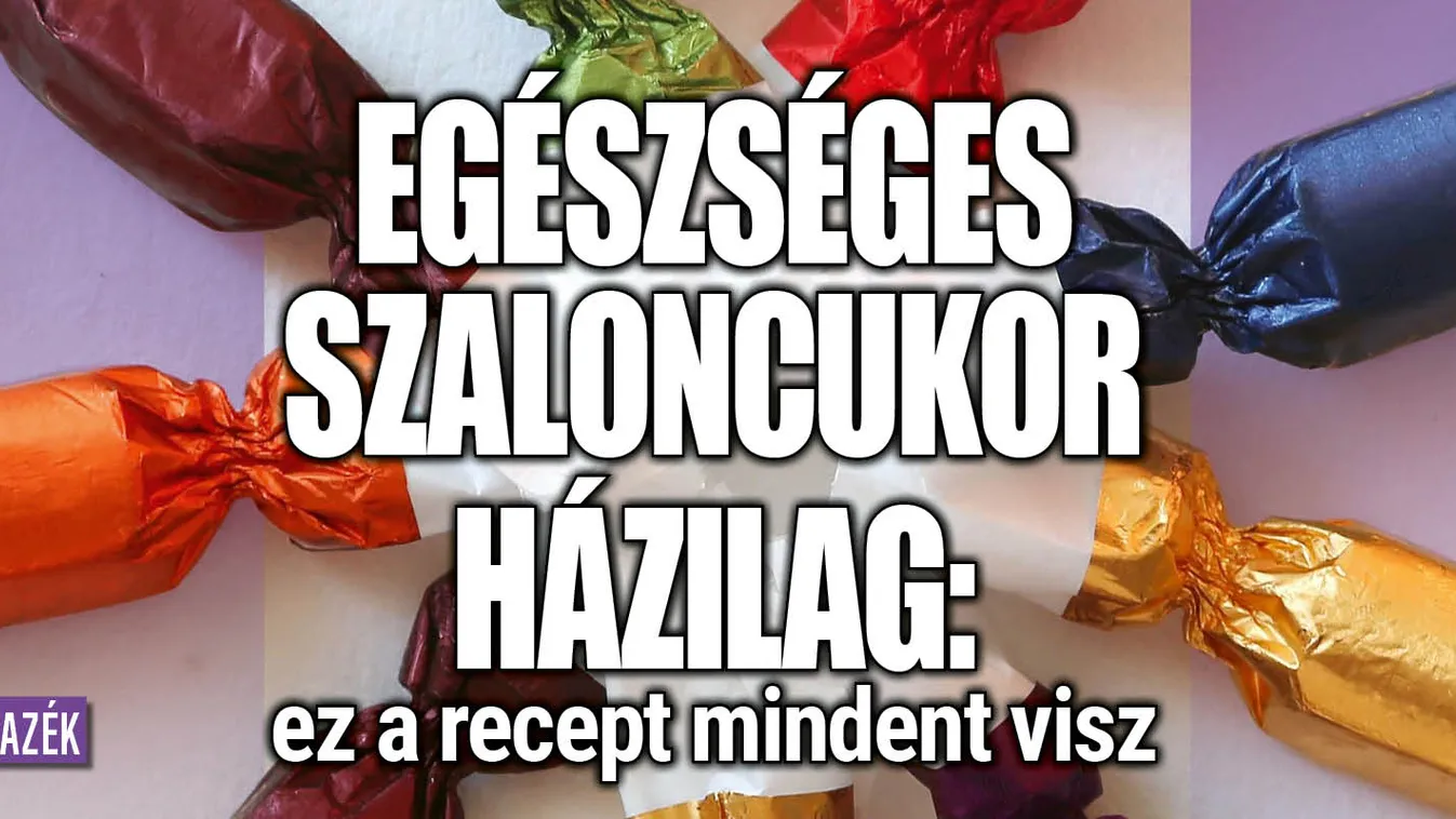 Egészséges szaloncukor házilag: ez a recept mindent visz