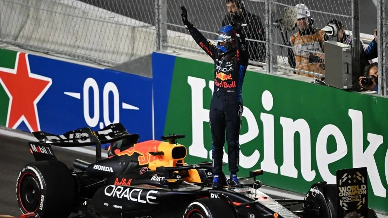 Verstappen negyedszer világbajnok a Forma-1-ben.