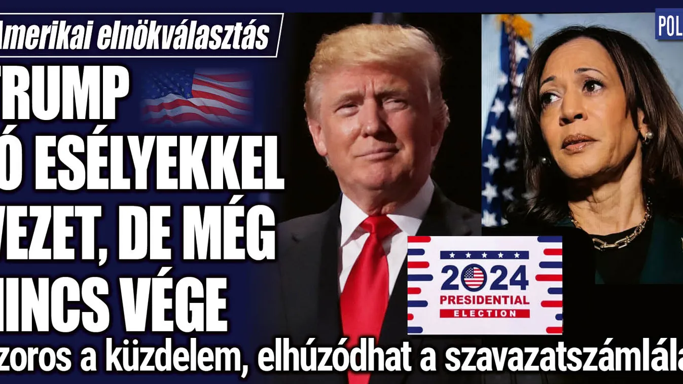 Amerikai elnökválasztás: mutatjuk a legfrissebb eredményeket