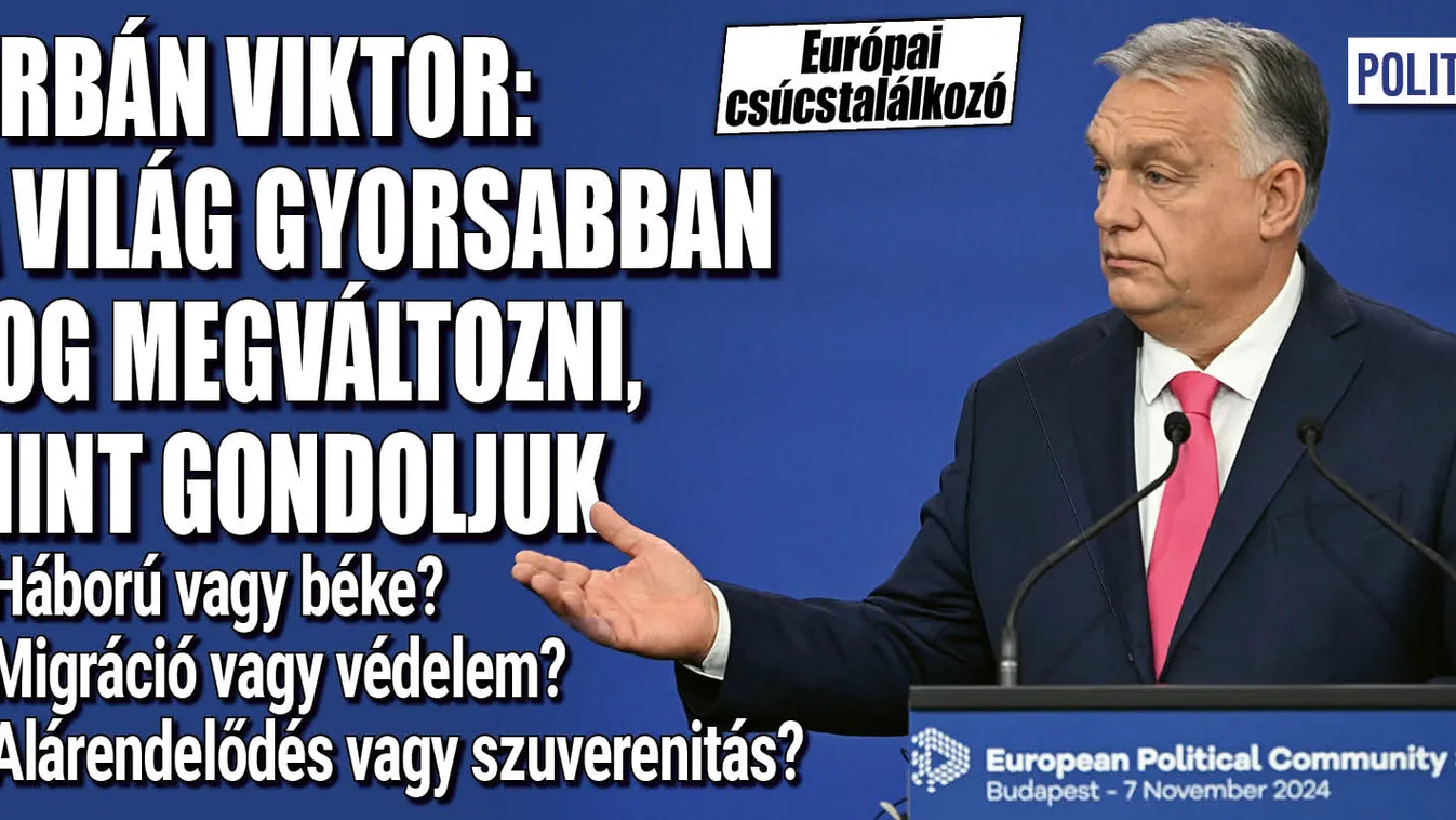 Orbán Viktor rendkívüli sajtótájékoztatót tart