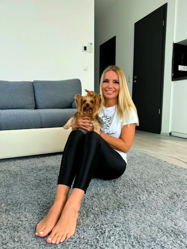 Béres Anett és a kutyája, Giovanni - Ripost