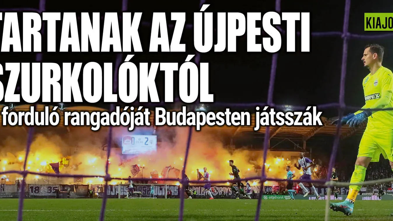 Újpesten játsszák a forduló rangadóját