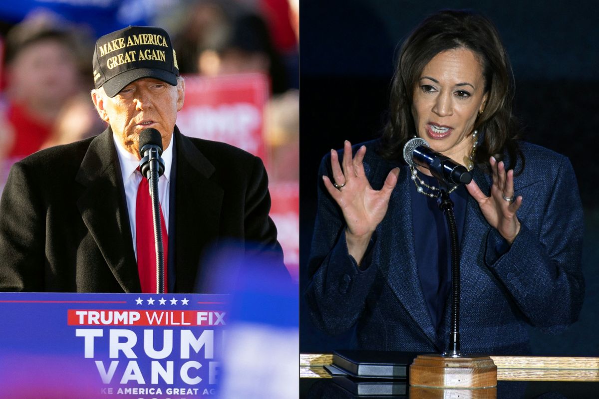 Donald Trump Kamala Harris