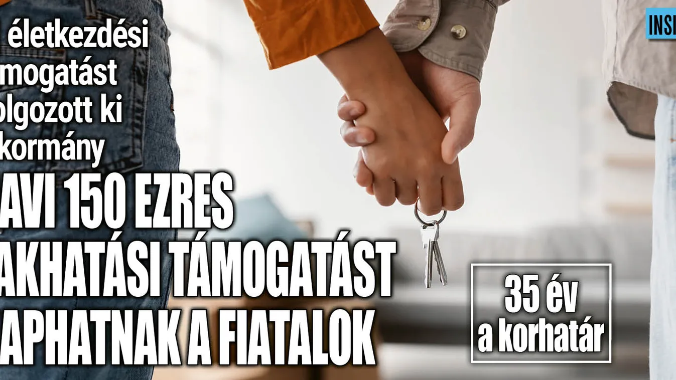 Újabb segítség a fiataloknak: jön a lakhatási támogatás