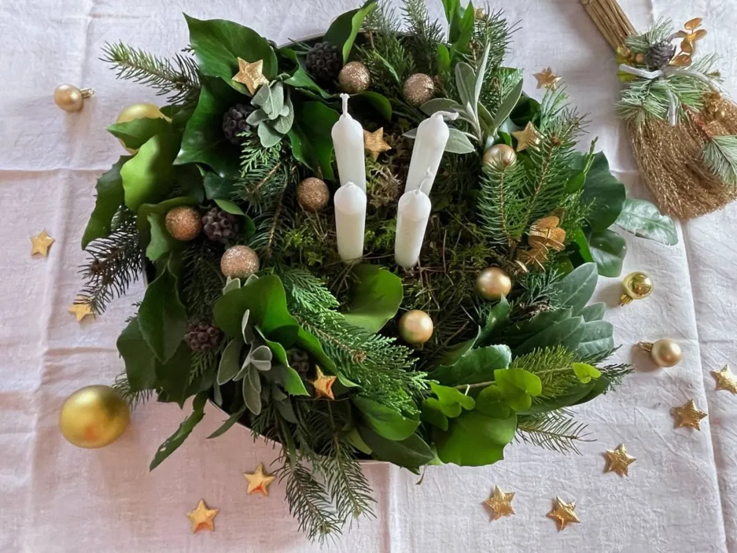 Karácsonyi koszorú
