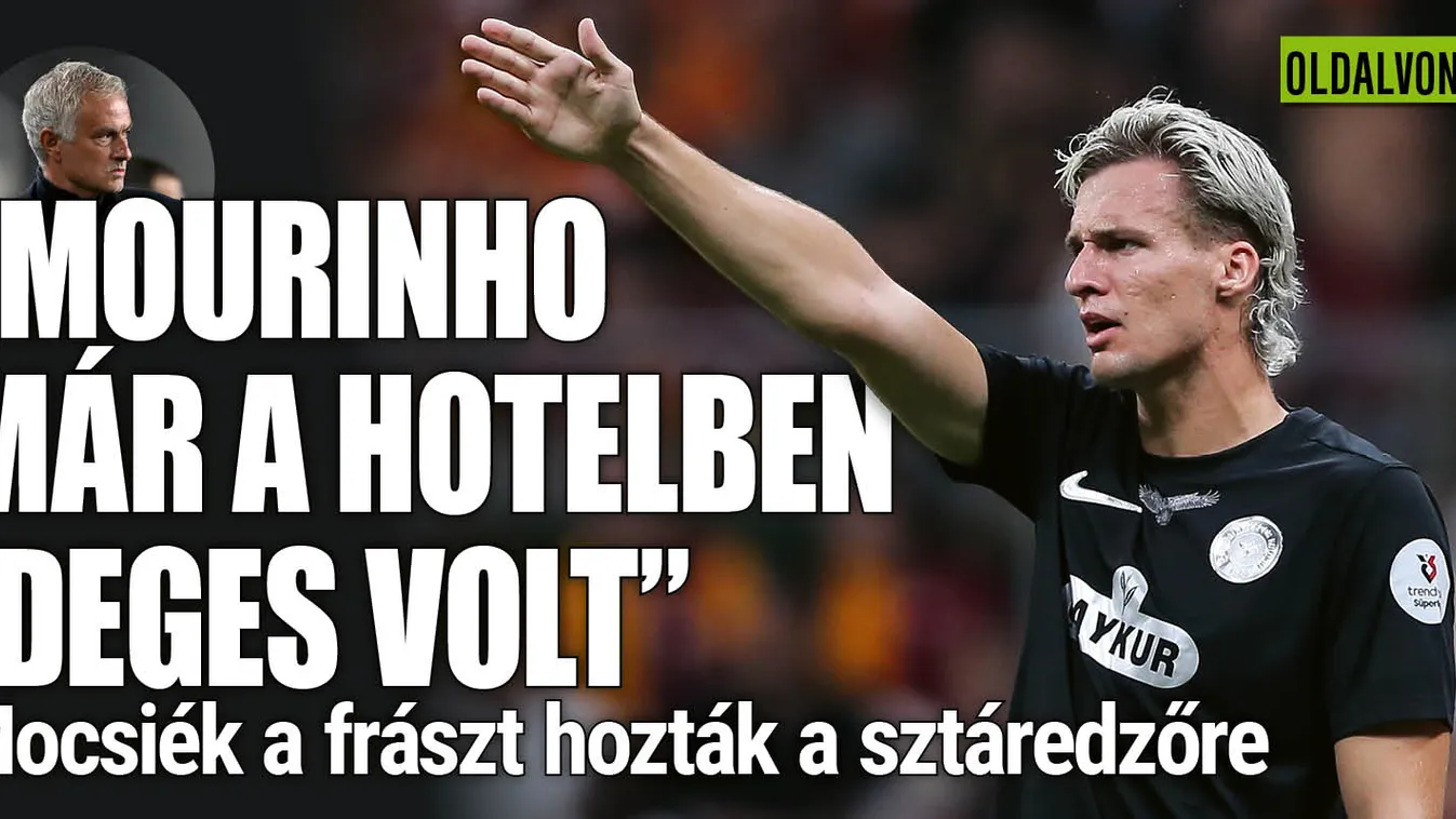 Mocsi Attiláék a frászt hozták Mourinhóra