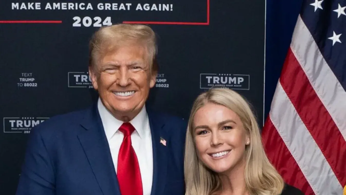 Trump fiatalít, 27 éves szóvivője lesz a Fehér Háznak