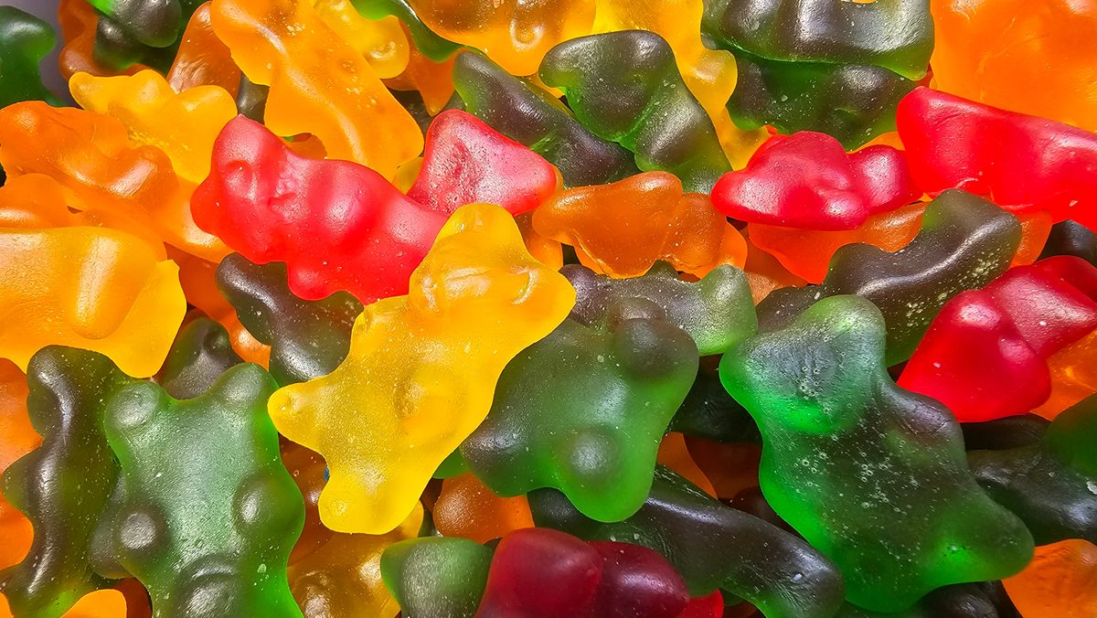 Photograph,Of,Gummy,Bear,Jelly,,Candy,Sweets,Gummies,,Colorful,Sugary,