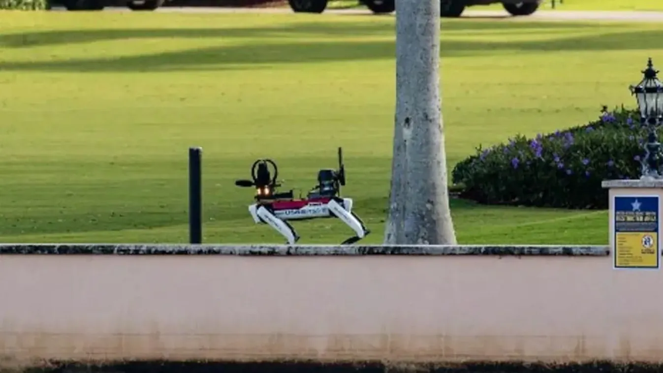 Robotkutyákkal erősítették meg Donald Trump védelmét