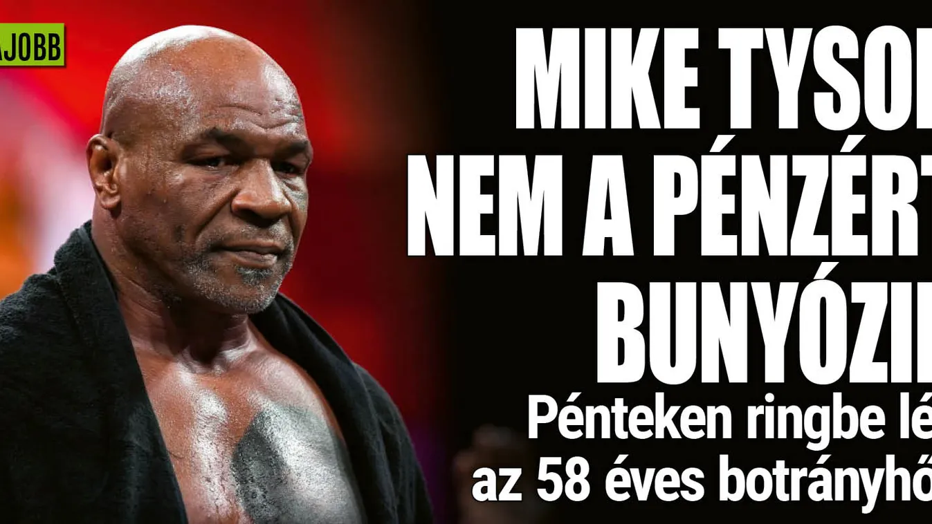 Mike Tyson milliárdokat kaszál, de magasról tesz a pénzre