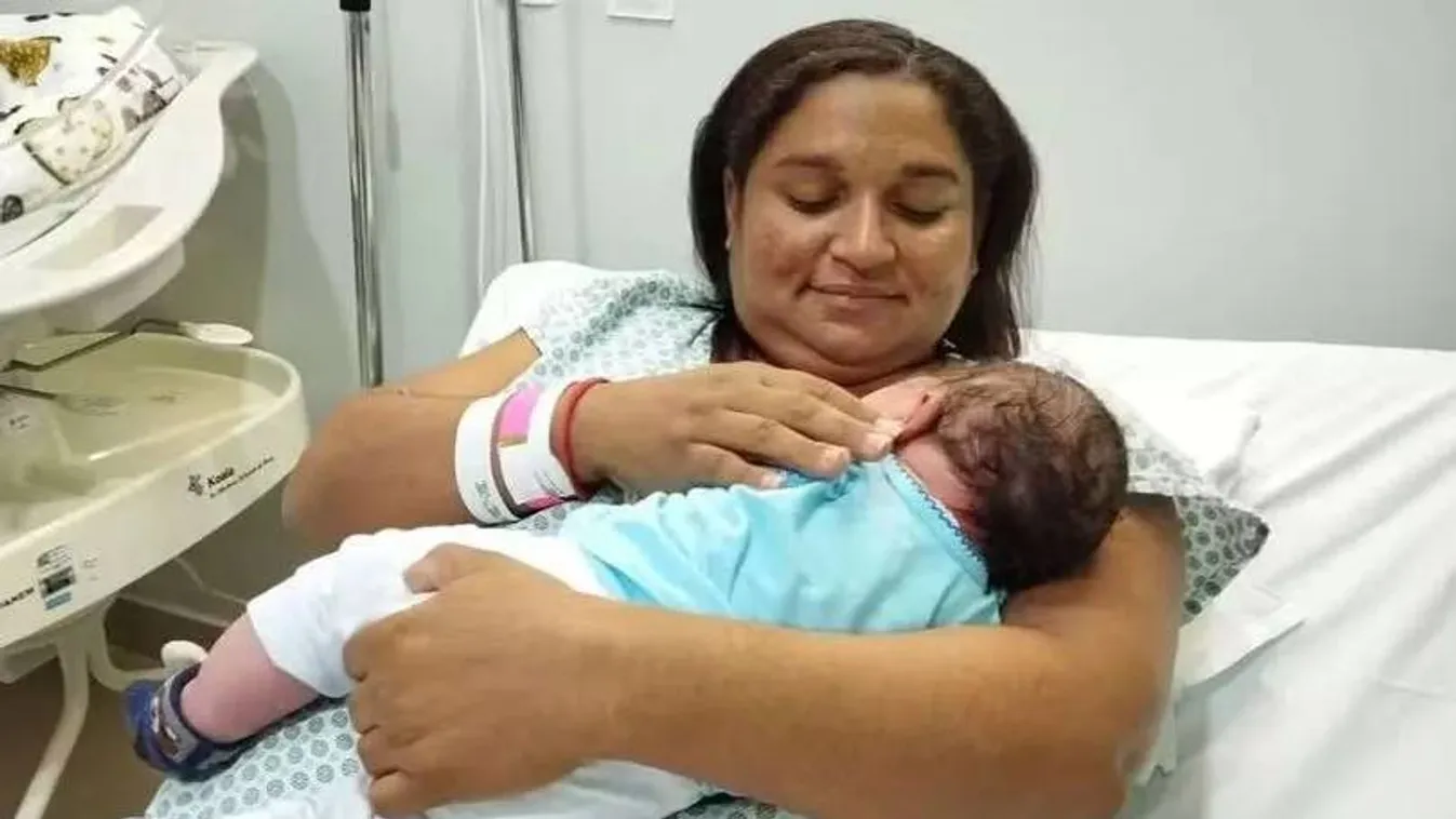 Óriásbabát szült egy nő: "kicsit" nagyobb lett, mint várták