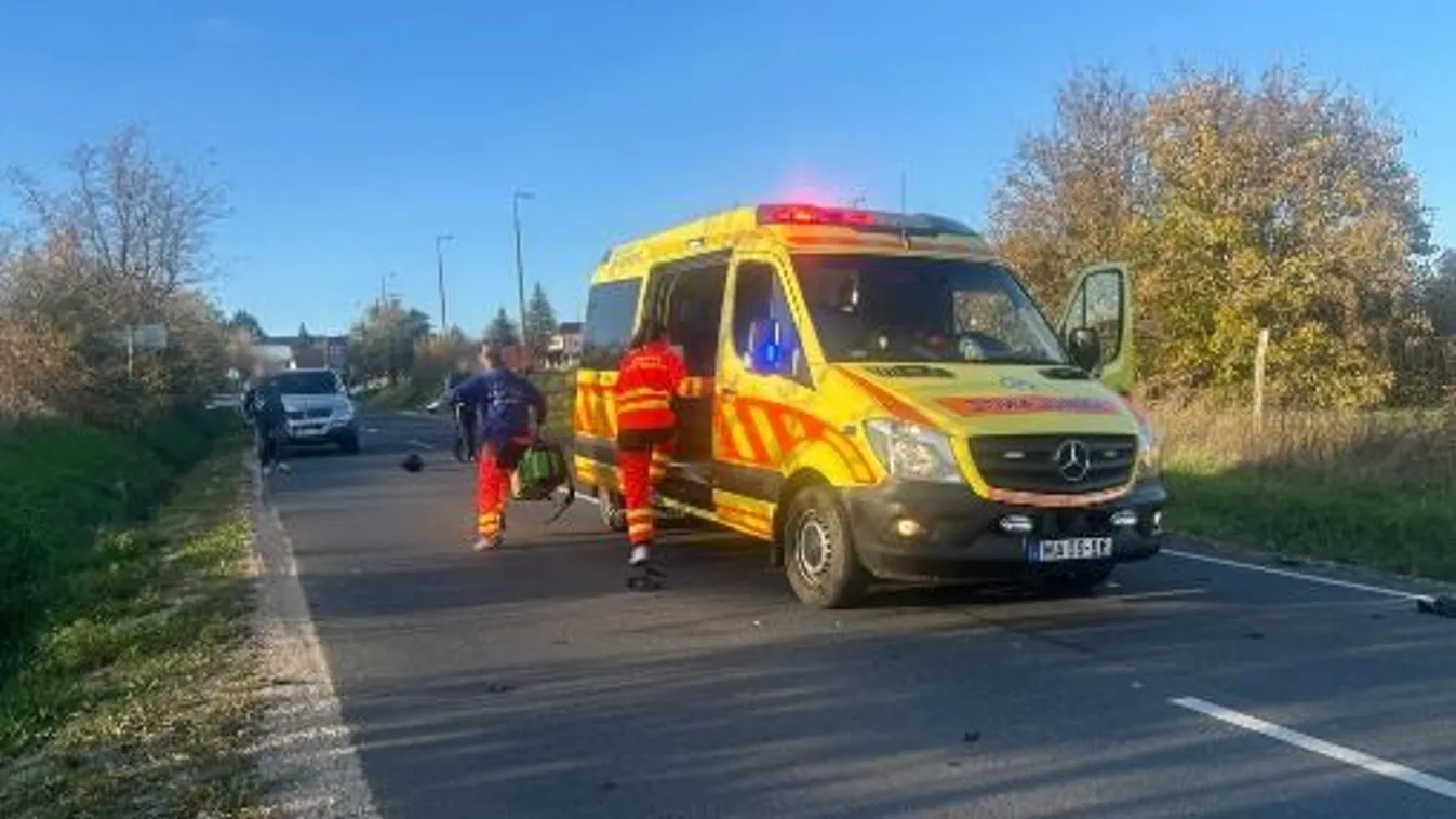 Tragédia Felsőörsnél: darabokra szakadt motor