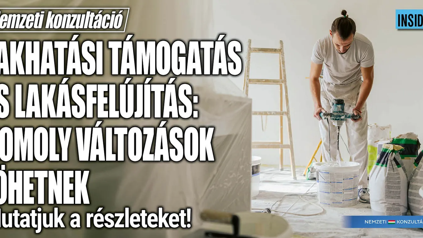 Lakhatási támogatás és lakásfelújítás: változások jöhetnek