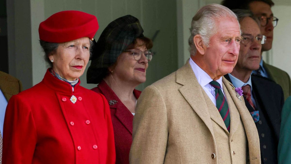 The King Attends the Braemar Gathering