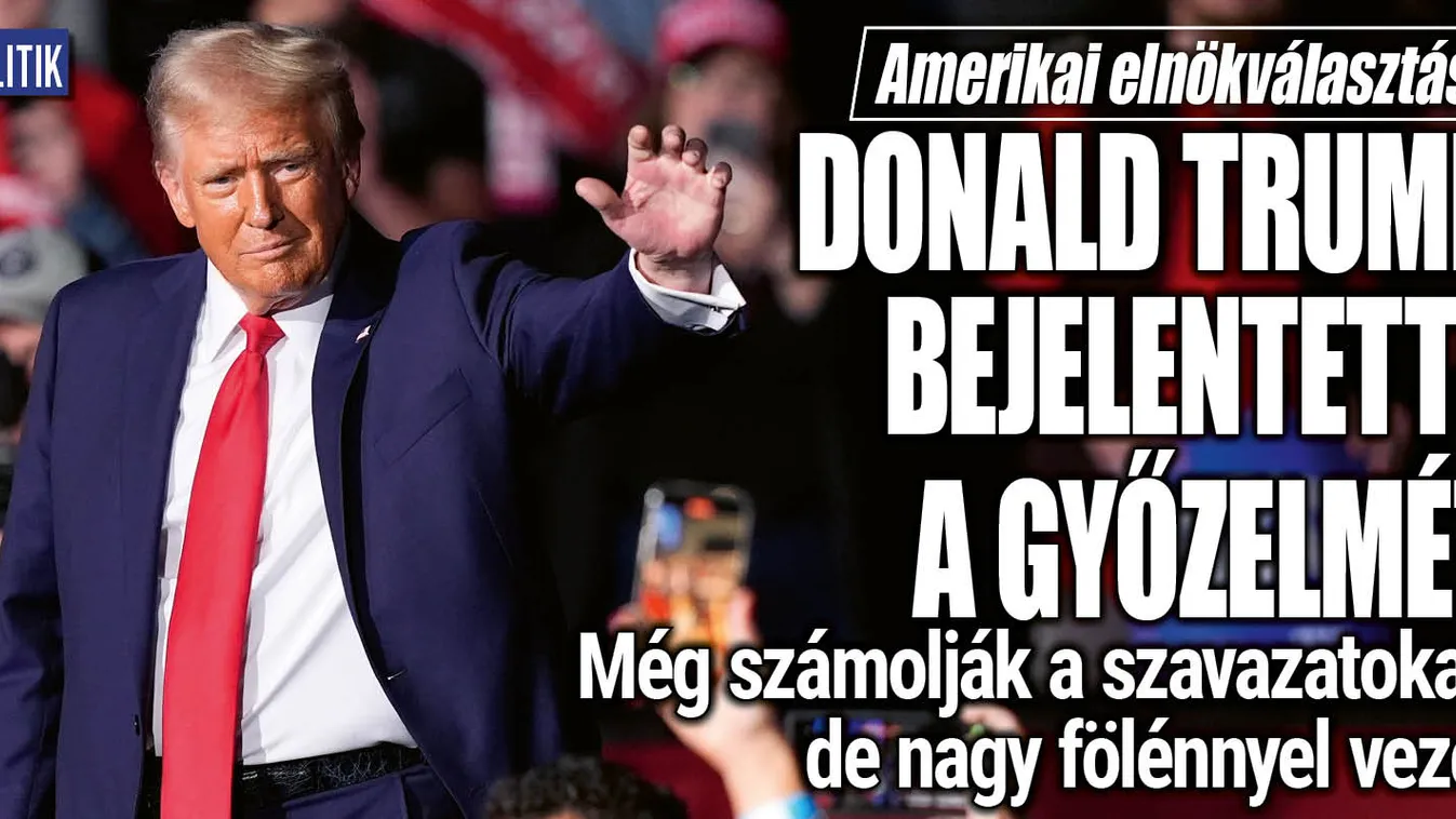 Donald Trump elmondta győzelmi beszédét