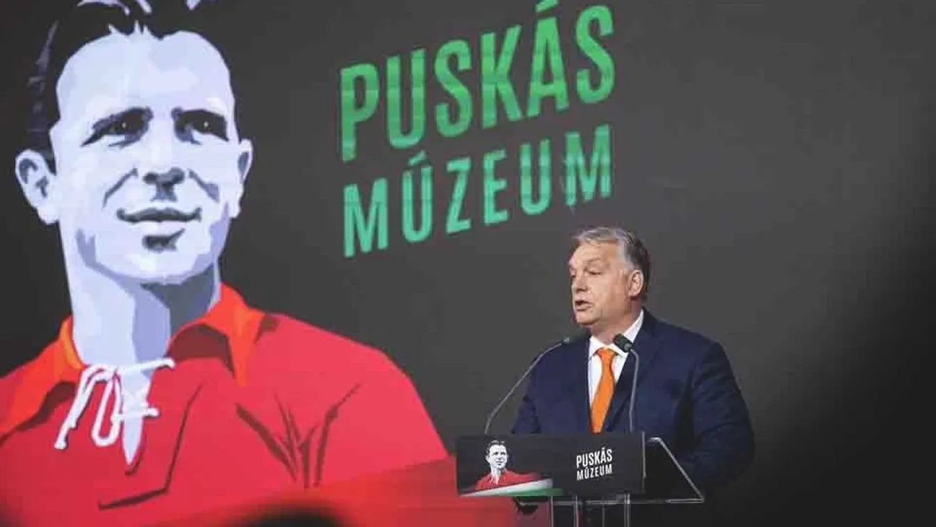 Orbán Viktor nyitotta meg a Puskás Múzeumot