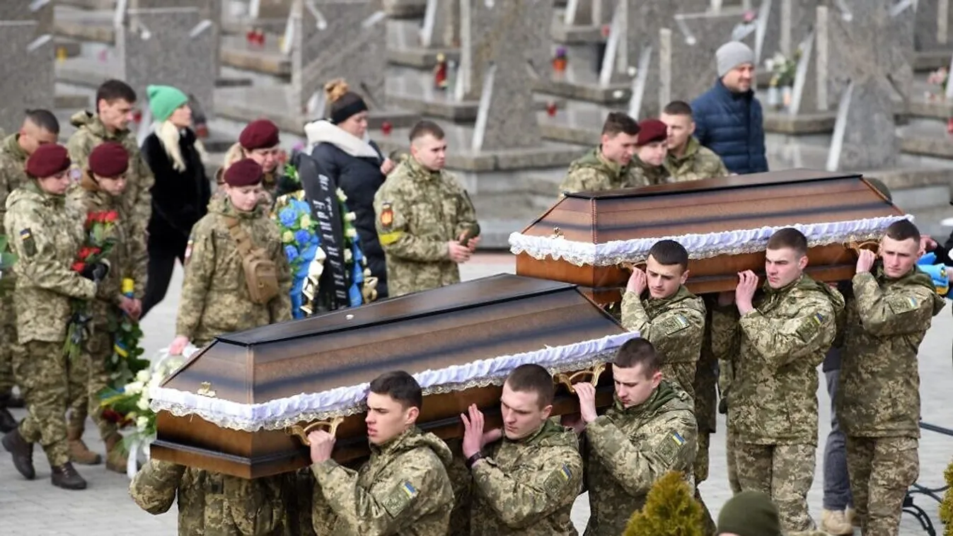 Több száz ukrán katona holttestét adták át az oroszok