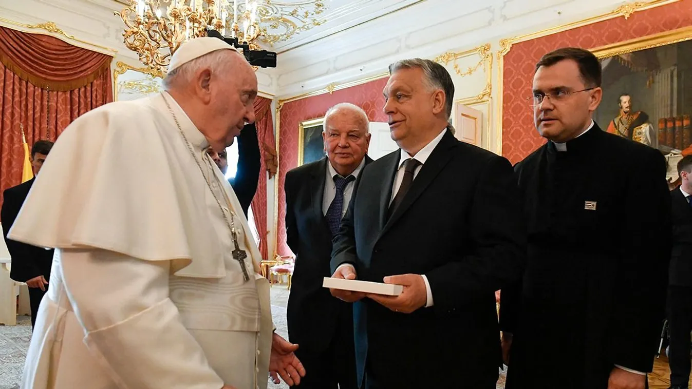 A Vatikánba látogat szerdán Orbán Viktor