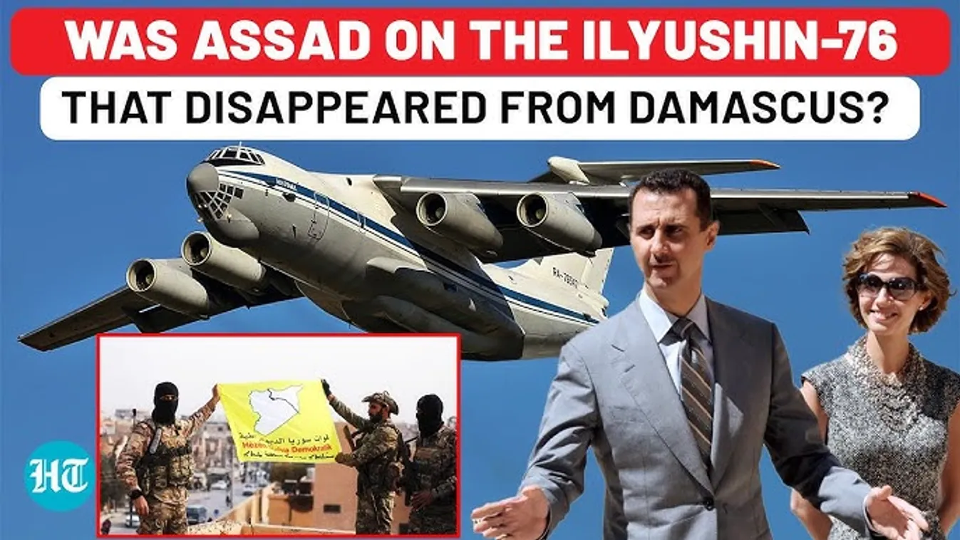 Sokak szerint lezuhanhatott a szír elnök repülőgépe