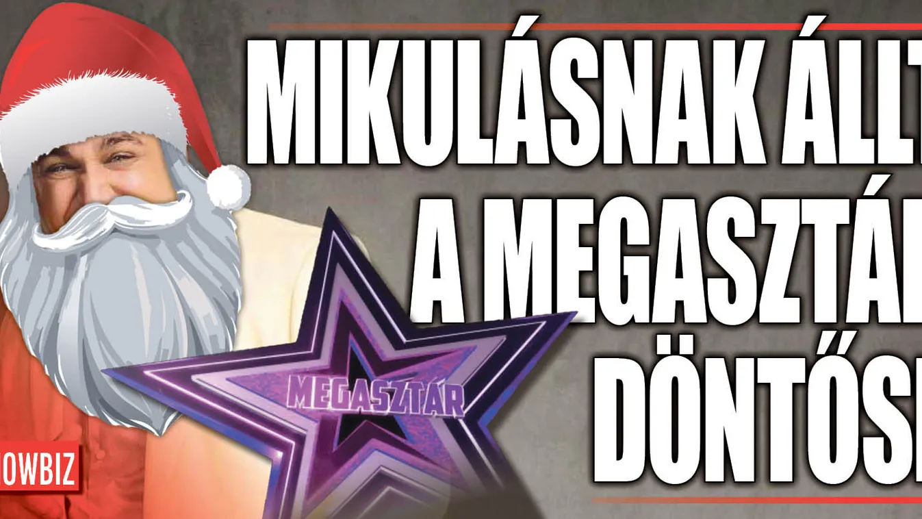 Mikulásnak állt a Megasztár döntőse