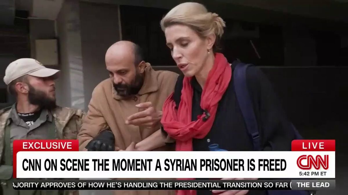 A CNN újságírója véletlenül egy tömeggyilkost szabadított ki a szír börtönből