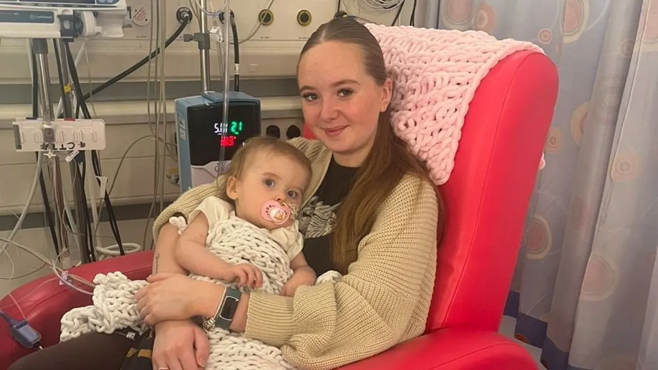 Új szívet kért karácsonyra a halálos beteg kislány