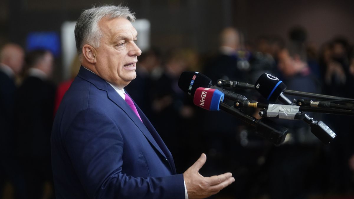 Leaders Convene For EU-Western Balkans Summit In Brussels. Orbán Viktor