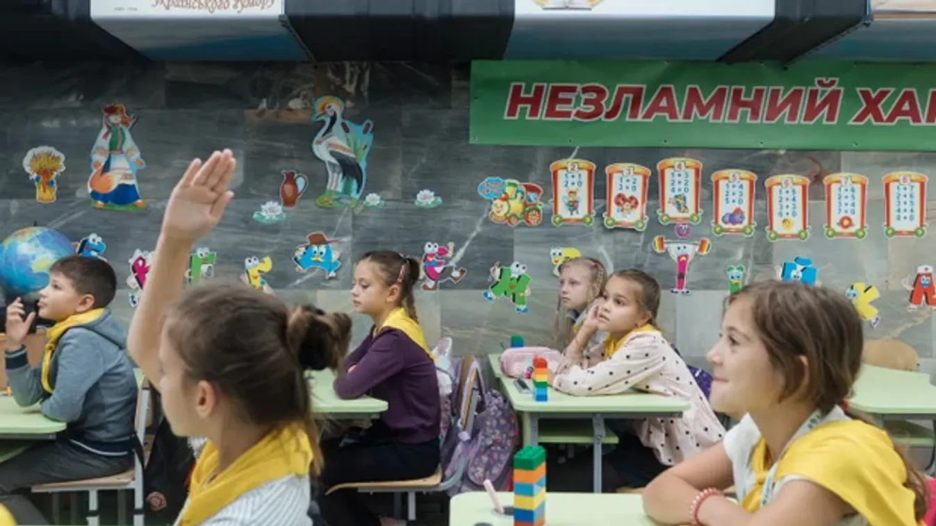 150 iskolát költöztetnek a föld alá Ukrajnában