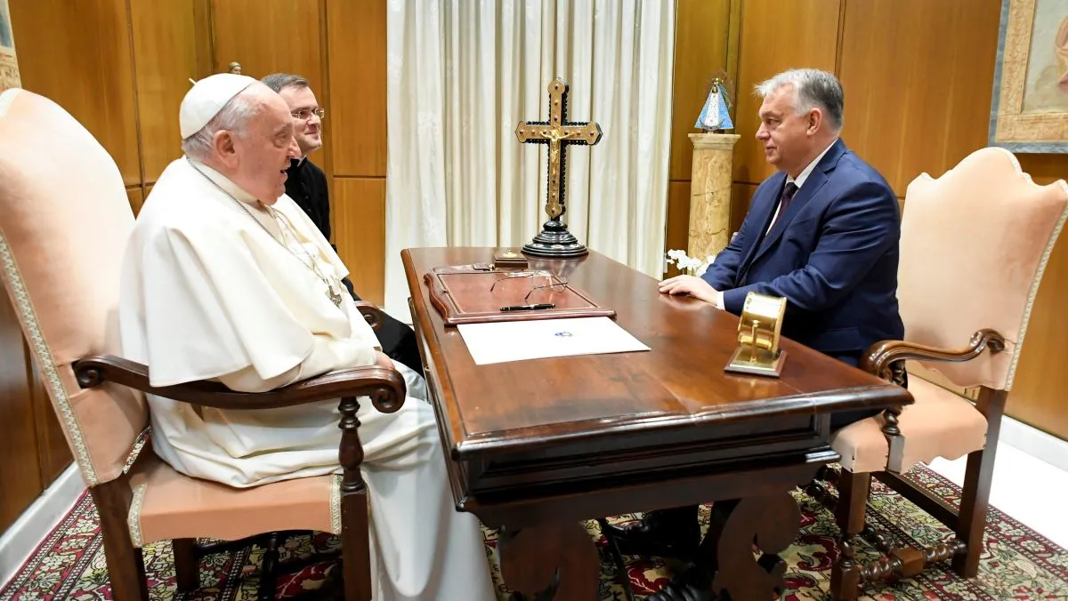 ORBÁN Viktor; FERENC pápa
