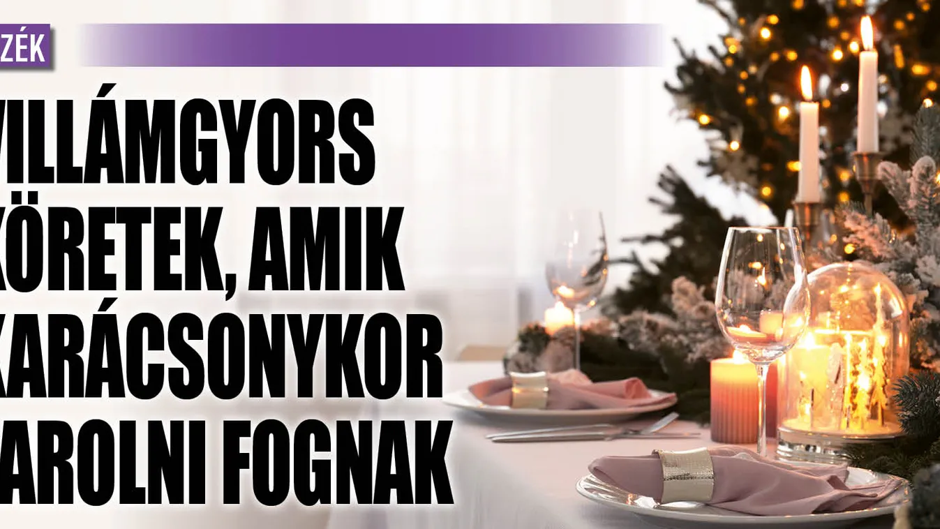 Villámgyors köretek karácsonyra