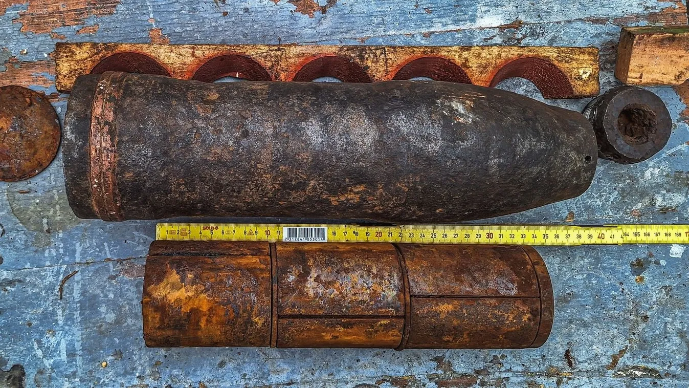 Második világháborús gránátot találtak a katonák