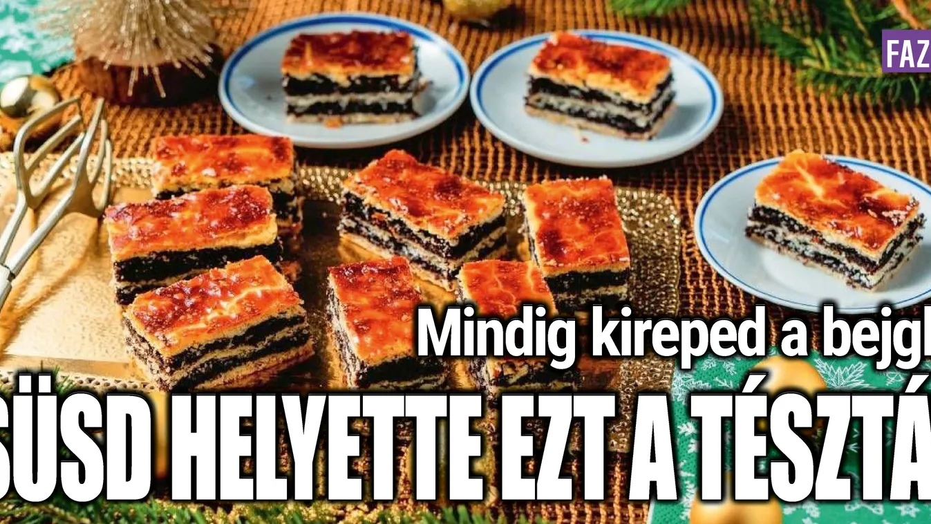 Mindig kireped a bejgli? Süsd helyette ezt a tésztát